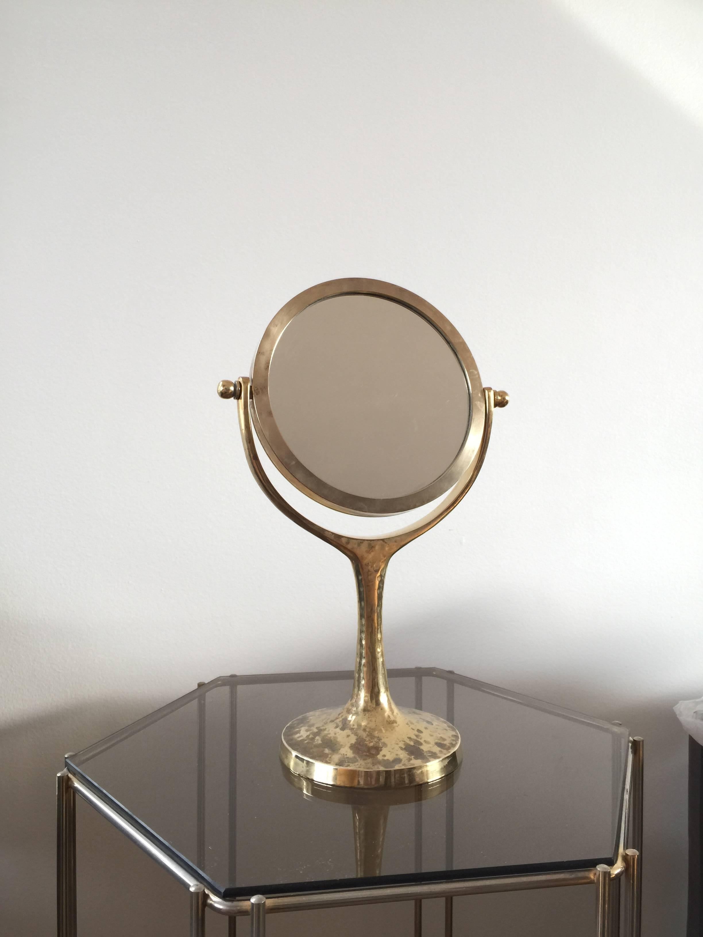 Außergewöhnlicher kleiner Waschtisch-Spiegel 