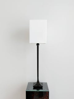 Coppia di lampade da tavolo in bronzo massiccio di RIchard Peduzzi, Francia, 2005