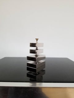 Seltener signierter kleiner Bleistiftständer von Philippe Barbier, Frankreich, 1970er Jahre