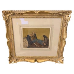 1910 Acquerello su carta di Sir William Russell Flint (1880-1969)