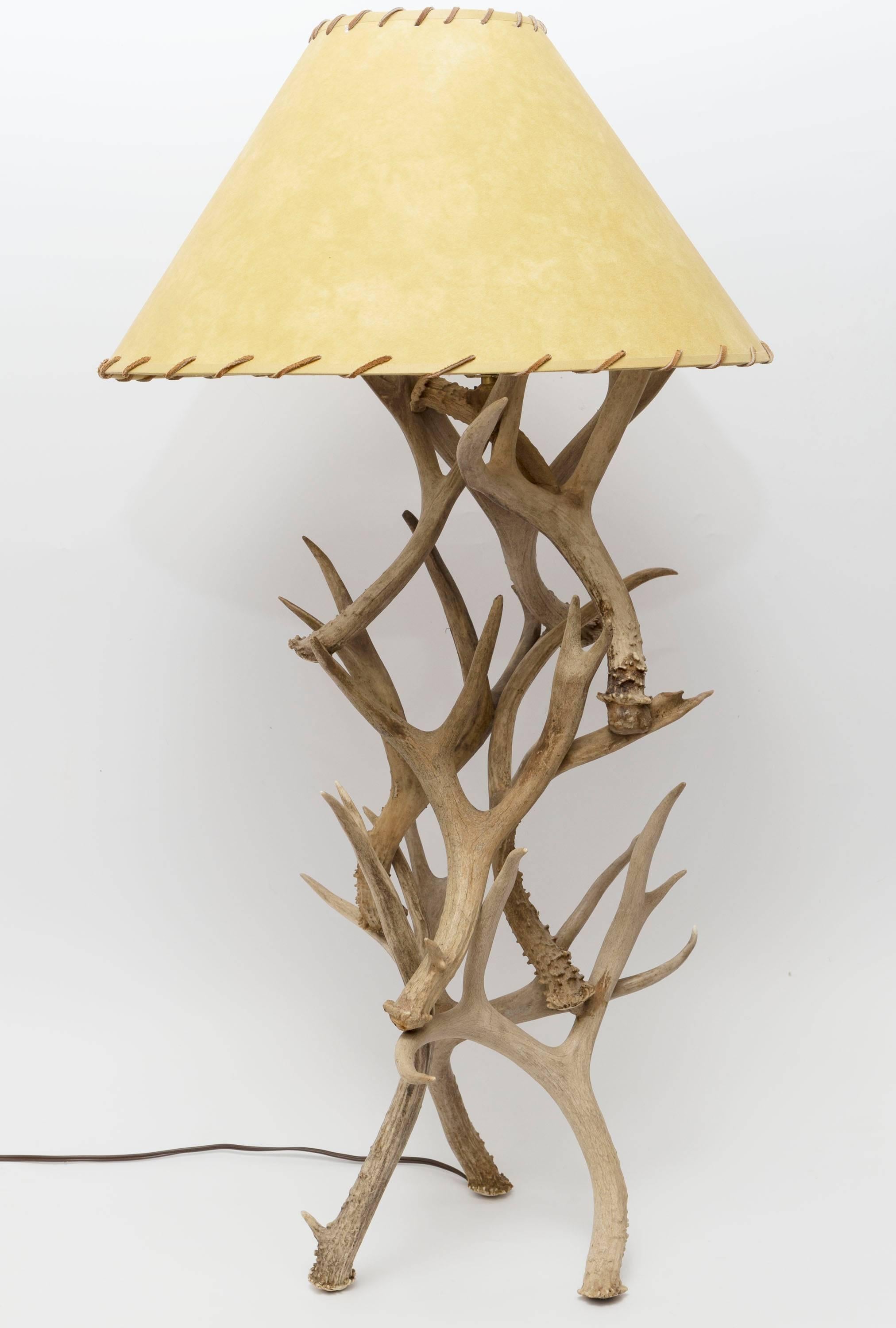 Antler Style Table Lamp At 1stdibs