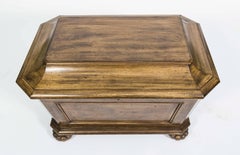 19th Century Mahogany Sarcophagus Shaped Wine Cellarette
