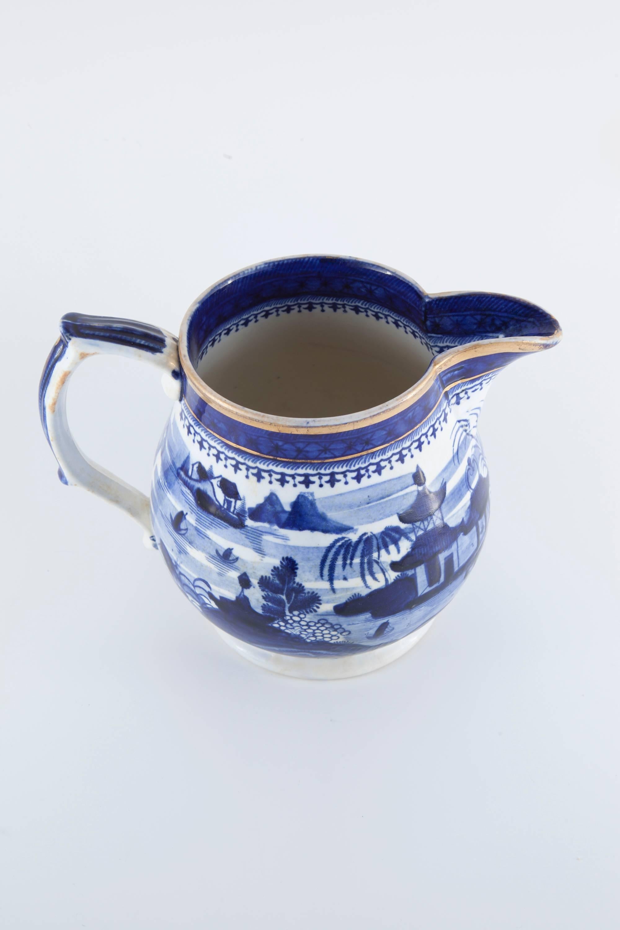 Salopian ware was made by the Caughley factory of England during the 18th century. The early pieces were blue and white with some colored decorations. Salopian ware made by Caughley, from about 1772 to 1799, was the first porcelain to be made in