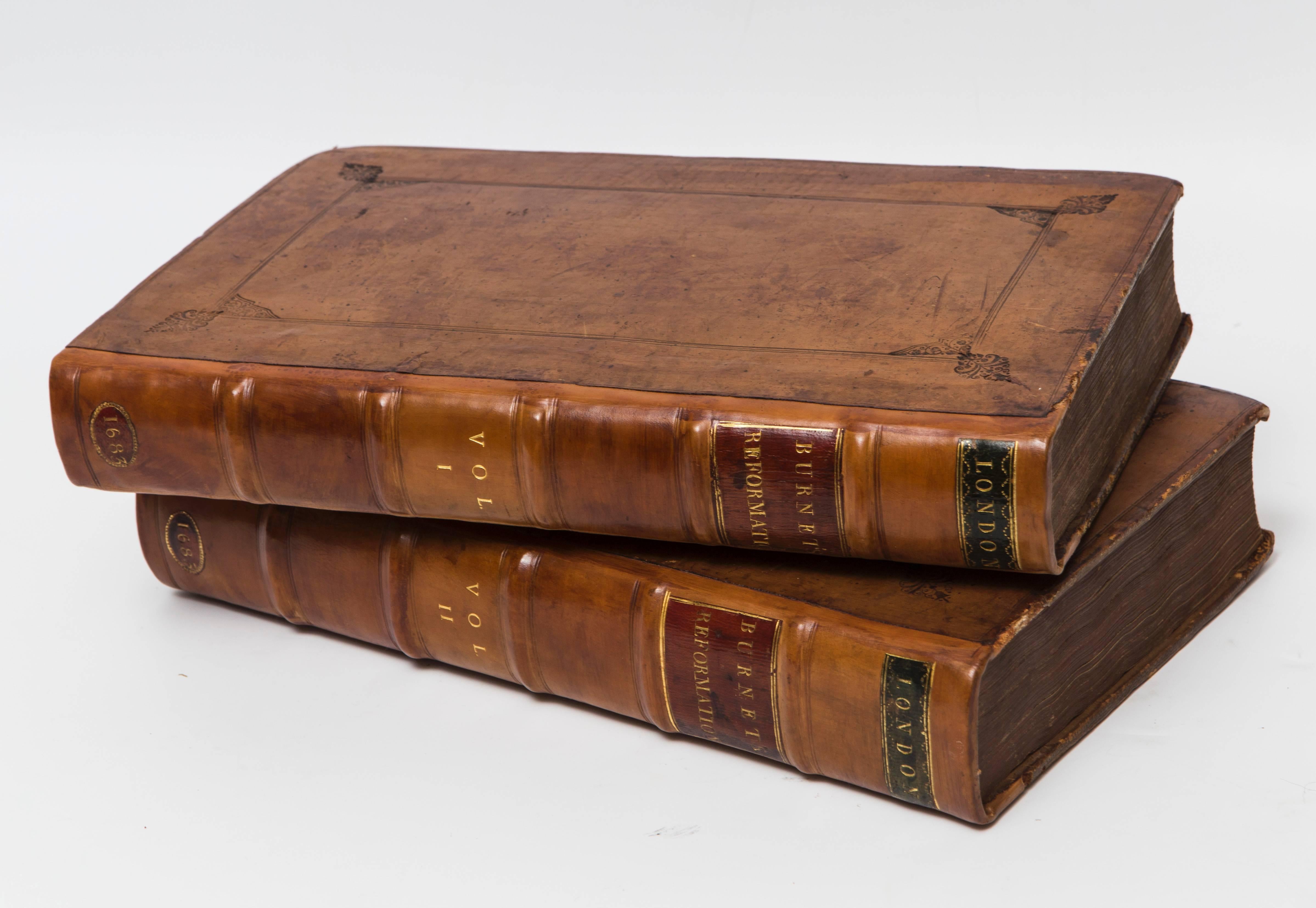 Beautiful leather bound set of books by Gilbert Burnet, D.D. on the history of the Reformation. Published in 1683. Would make a wonderful edition to any collection.