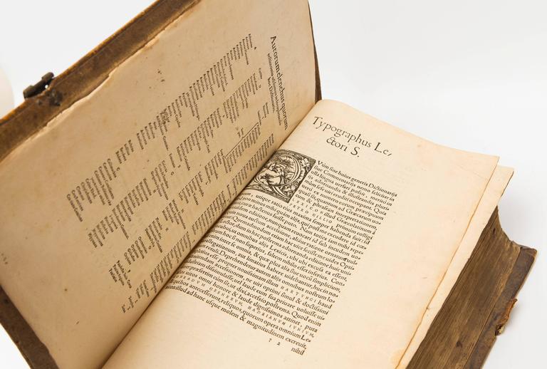 17th Century Vellum Book For Sale at 1stdibs