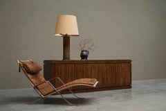 Antoine Callebaut Monumental Table Lamp in Patinated Bronze Belgium 1970s