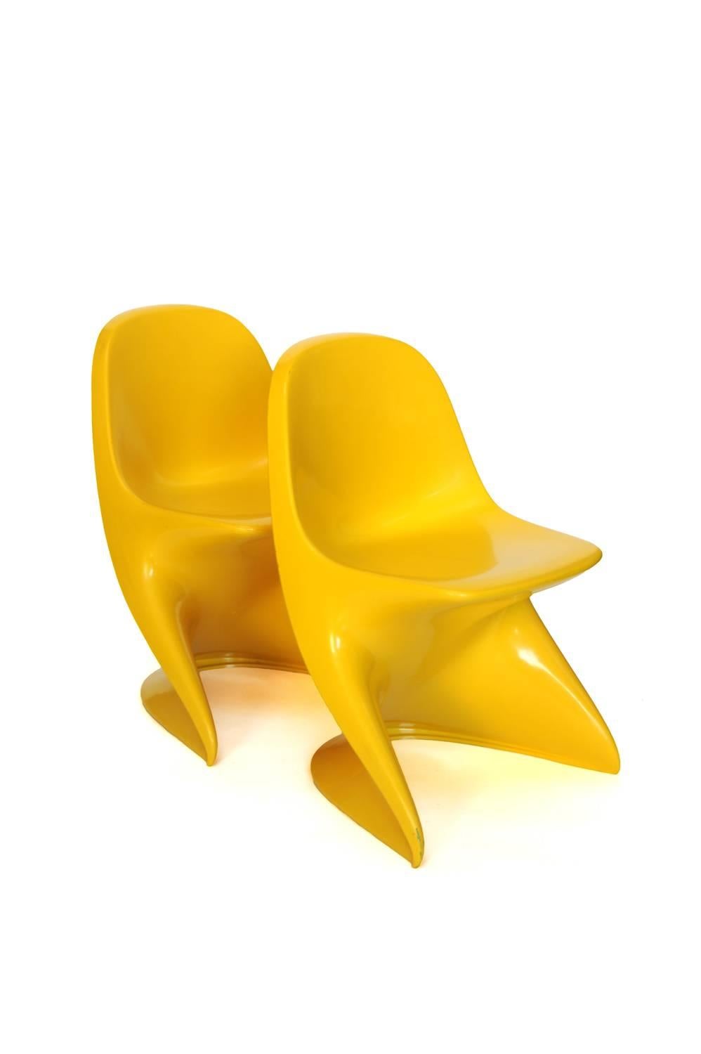 Mid-Century Modern Pair of Casalino Child Chairs by Alexander Begge for Casala, Germany, 1970s