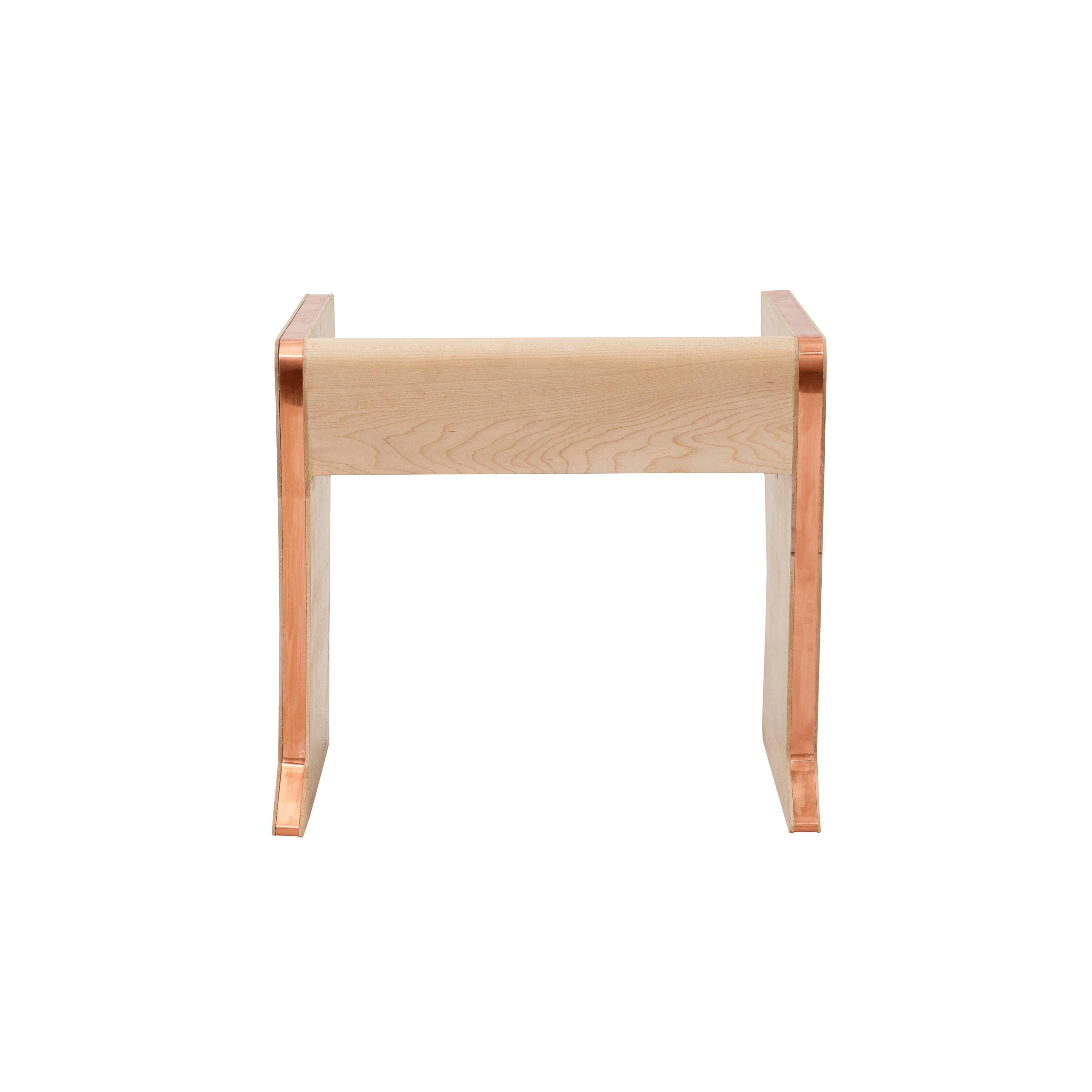 'Sit' Child Chair from the Heritage Collection by Studiokinder in Maple/Copper In Excellent Condition For Sale In New York, NY