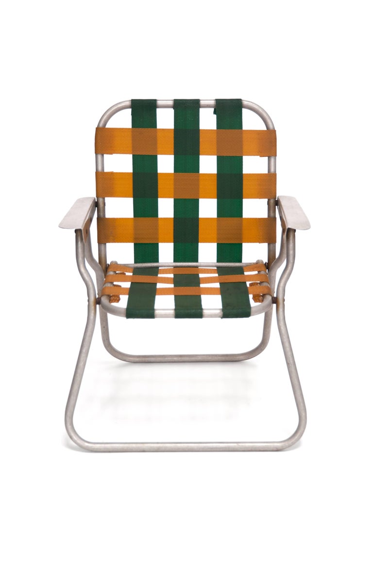 Folding Child Lawn Chair Designer Unknown Usa 1970s For At Folding Child Lawn Chair Designer Unknown Usa 1970s
