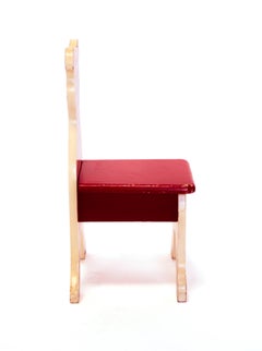 Bear Chair, Vintage, Painted Wood Composite