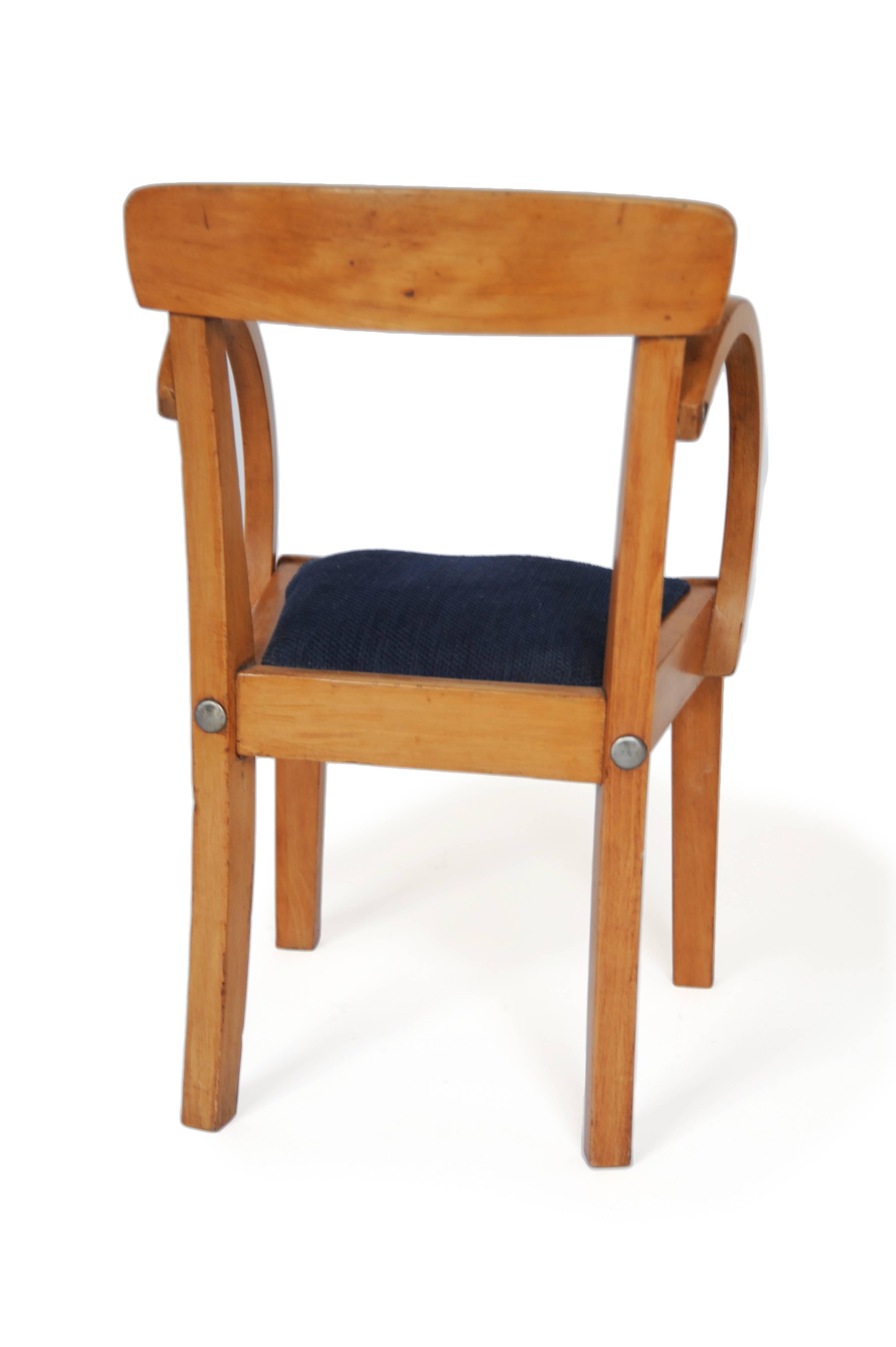 French Baumann Chair, Baumann France, Vintage, France, 1960s