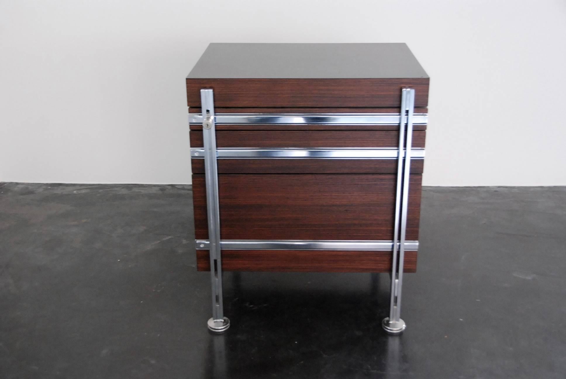 Belgian Jules Wabbes Chest of Drawers For Sale