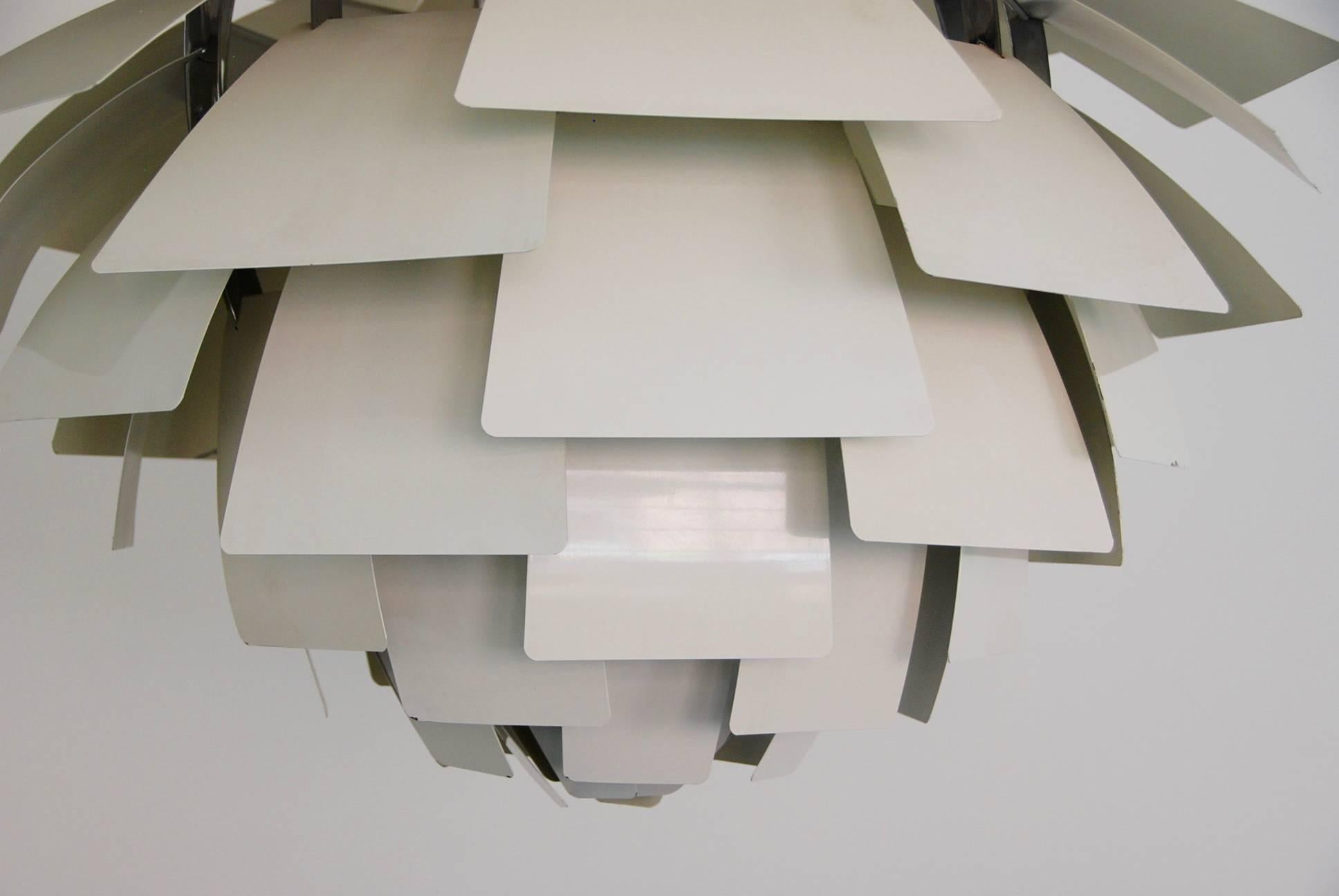 Danish Poul Henningsen Artichoke Ceiling Lamp For Sale