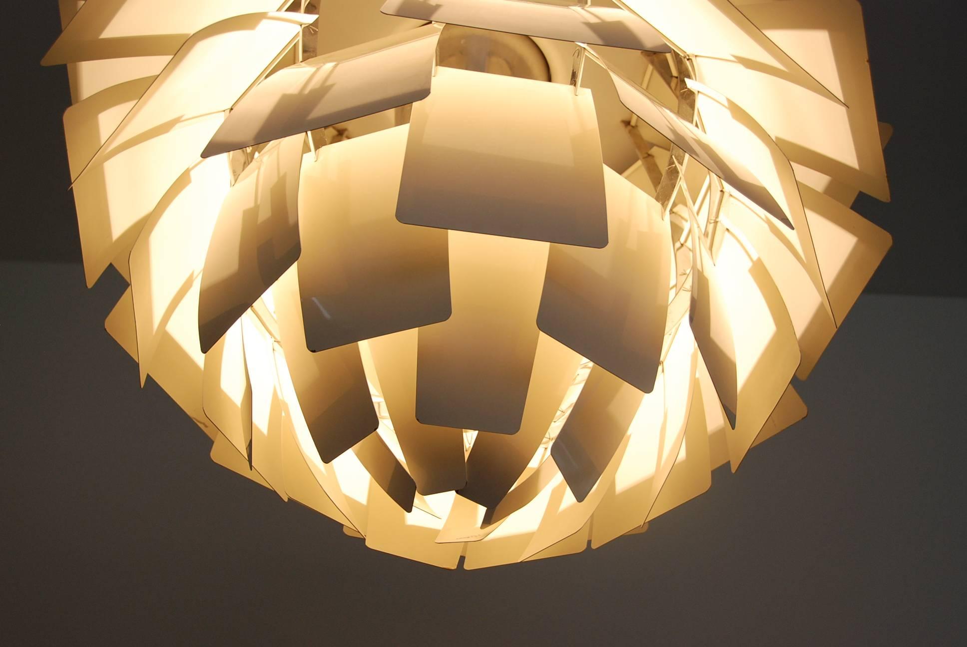 Stainless Steel Poul Henningsen Artichoke Ceiling Lamp For Sale