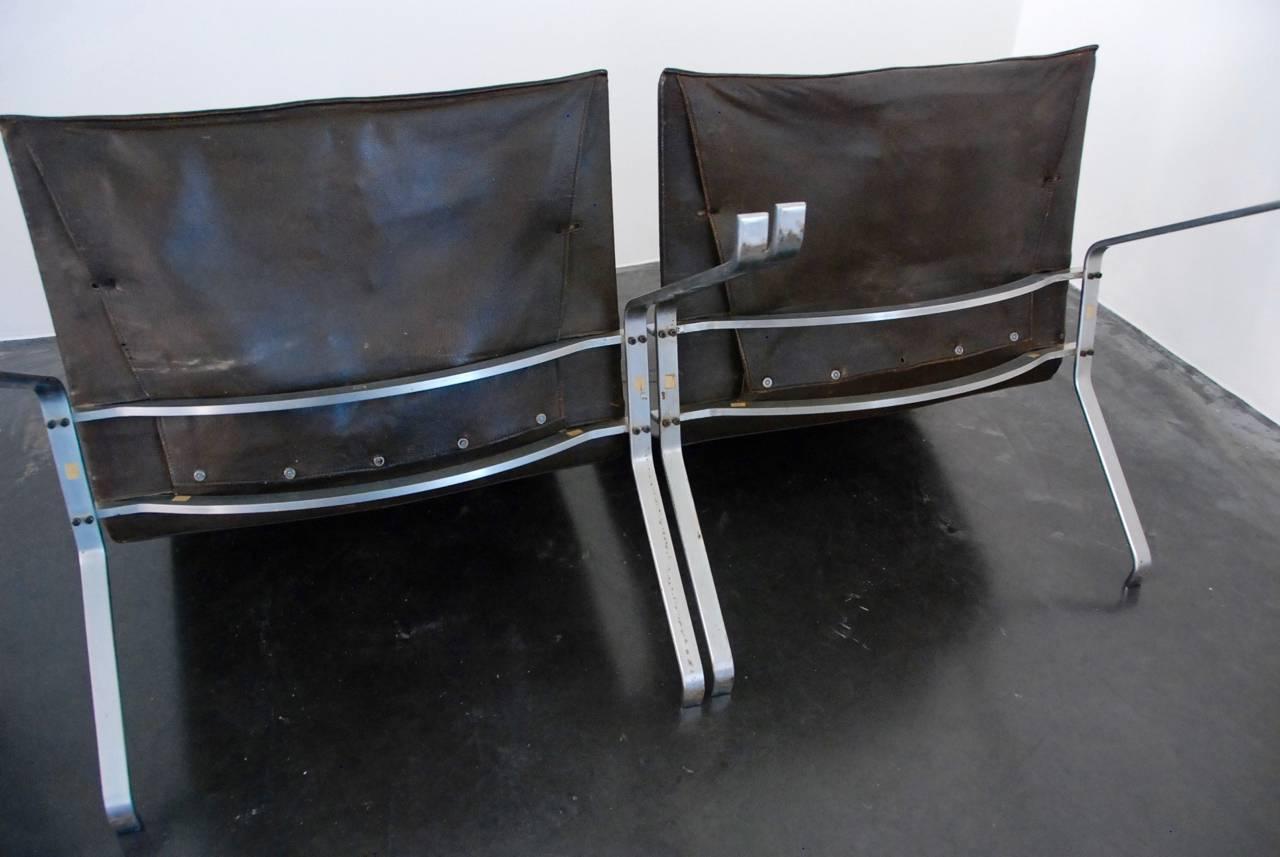 Poul Kjaerholm PK22 Pair of Lounge Chair 2