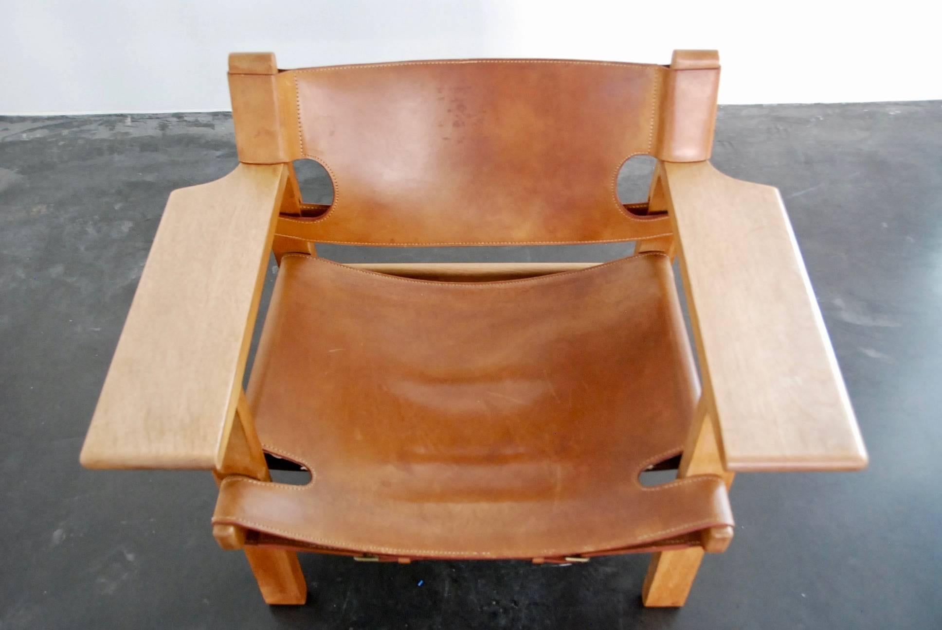 Mid-20th Century Børge Mogensen, Spanish Chair Model Nr 2226