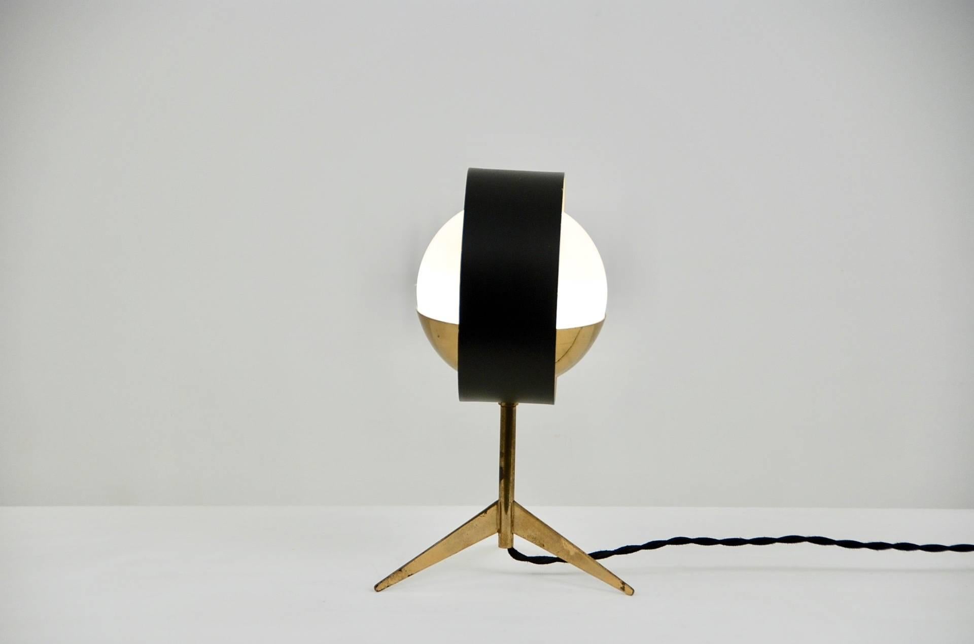 Mid-20th Century Stilux Tripod Table Lamp