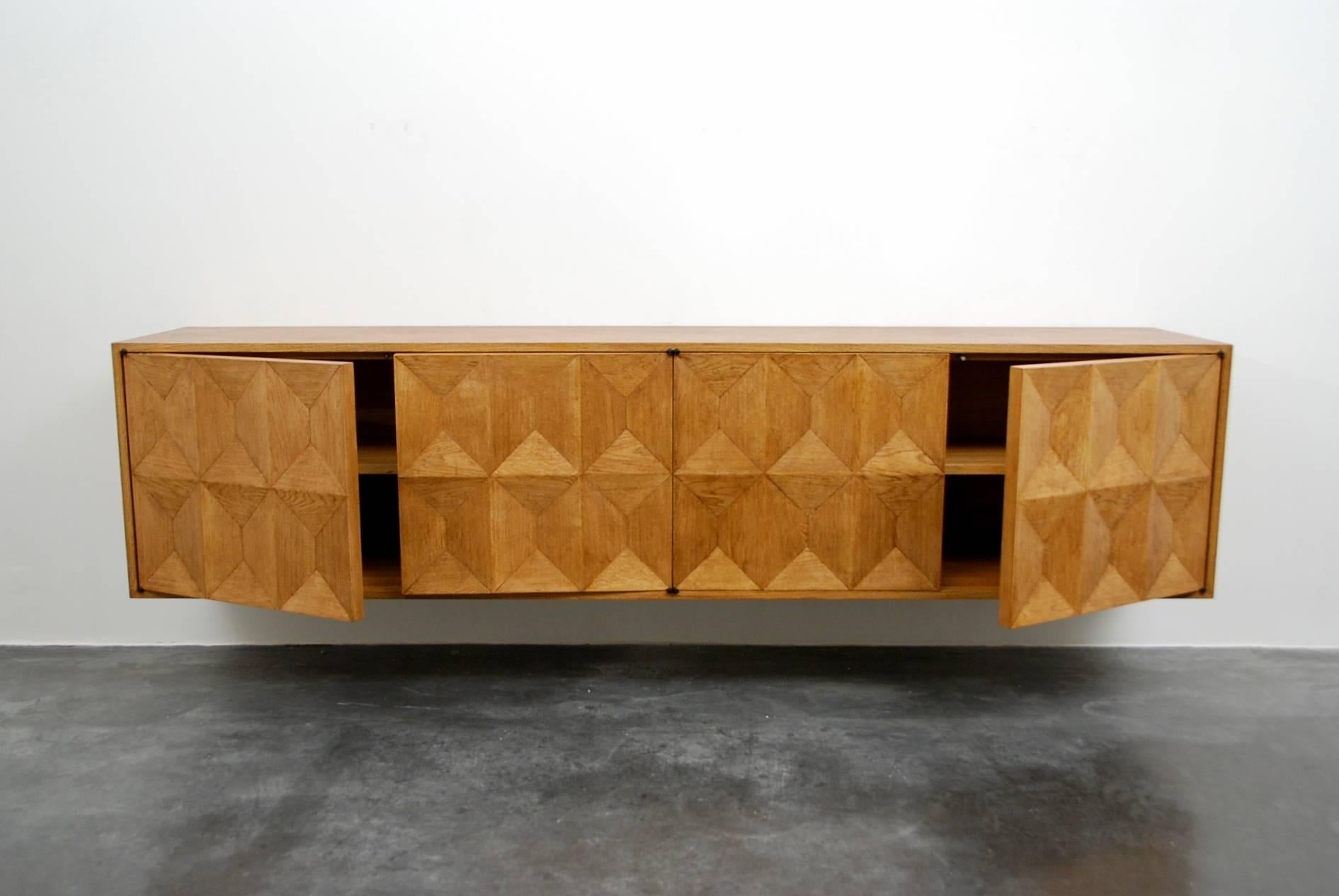 Mid-20th Century De Coene Brutalist Buffet