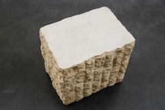 End or Side Table in Travertine