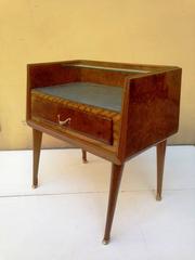 Late 1940s Elegant Italian Bedside Table