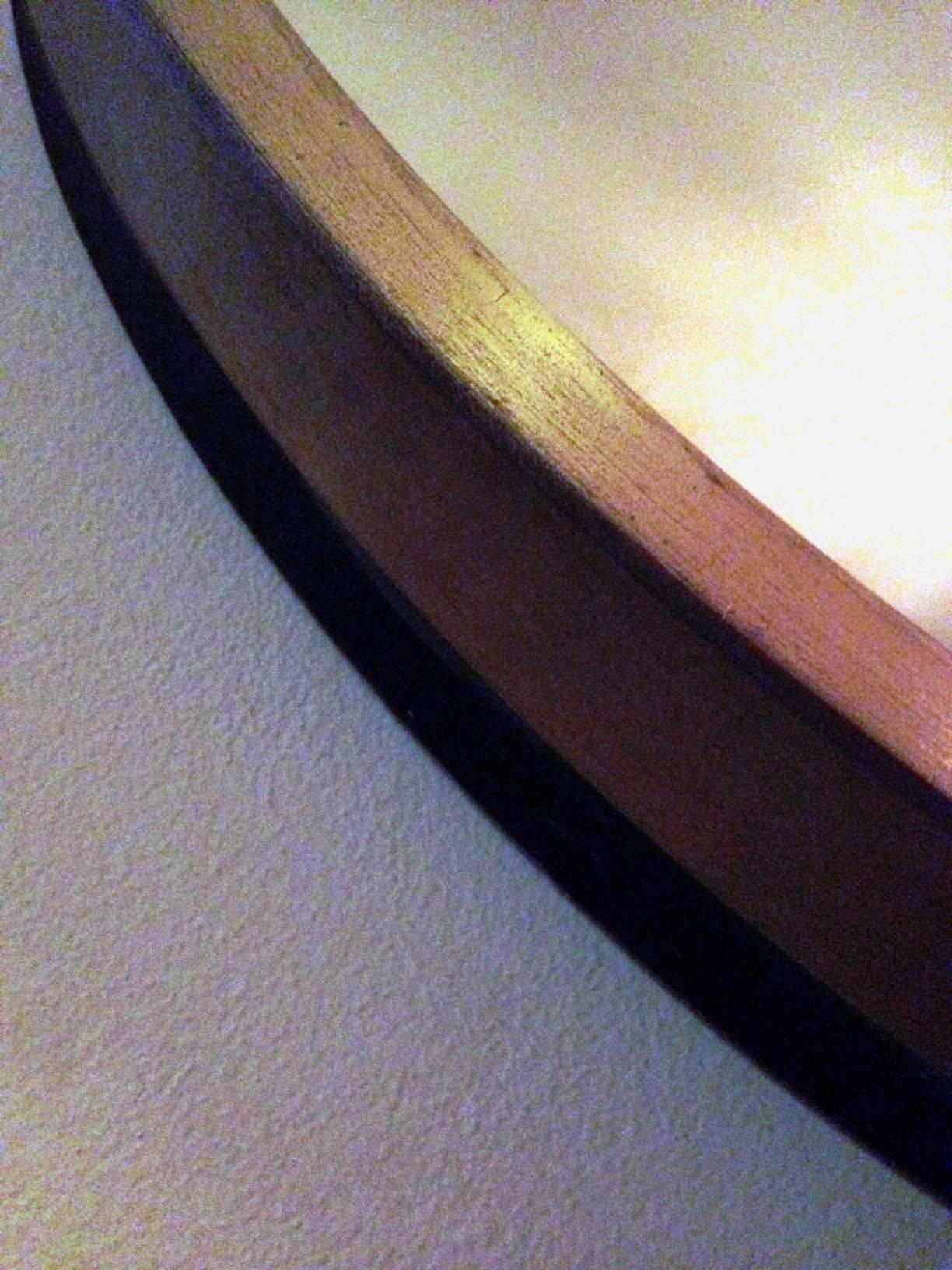 Brass 1970s Rare Large Original Infinity Mirror For Sale