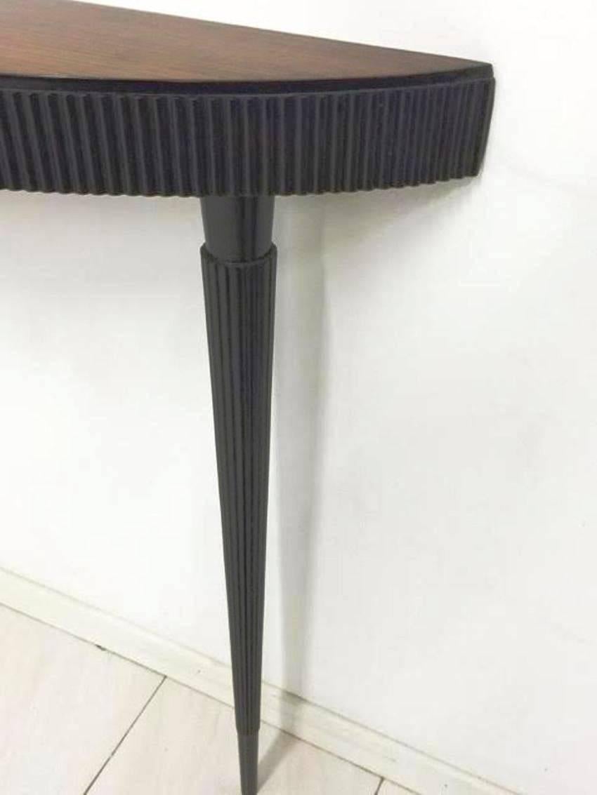 Mid-20th Century Late 1940s Long and Narrow Console For Sale