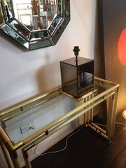 1970s Lamp Base and Console by Tommaso Barbi