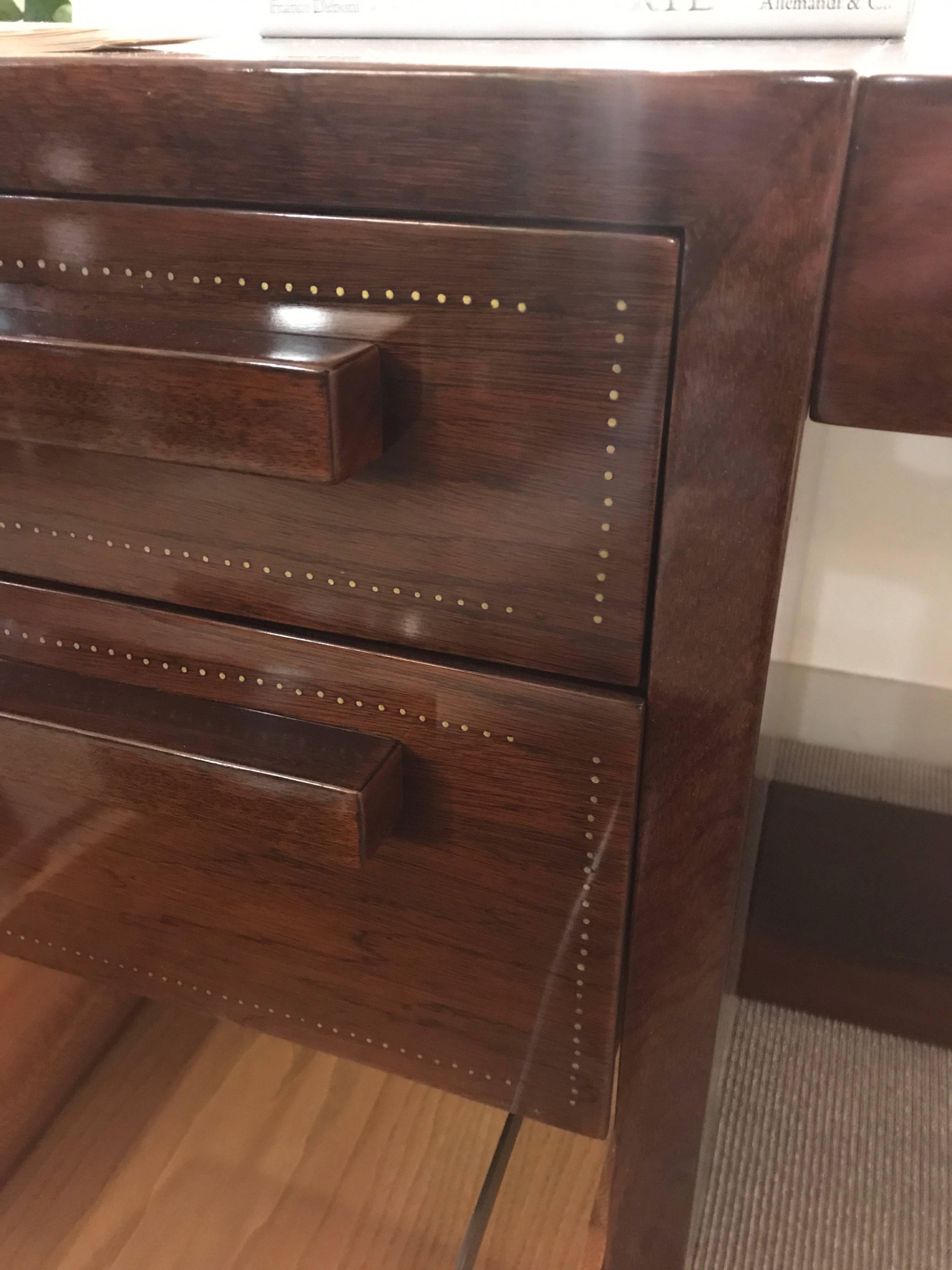 Rosewood Desk by Andre Sornay, France, 1936