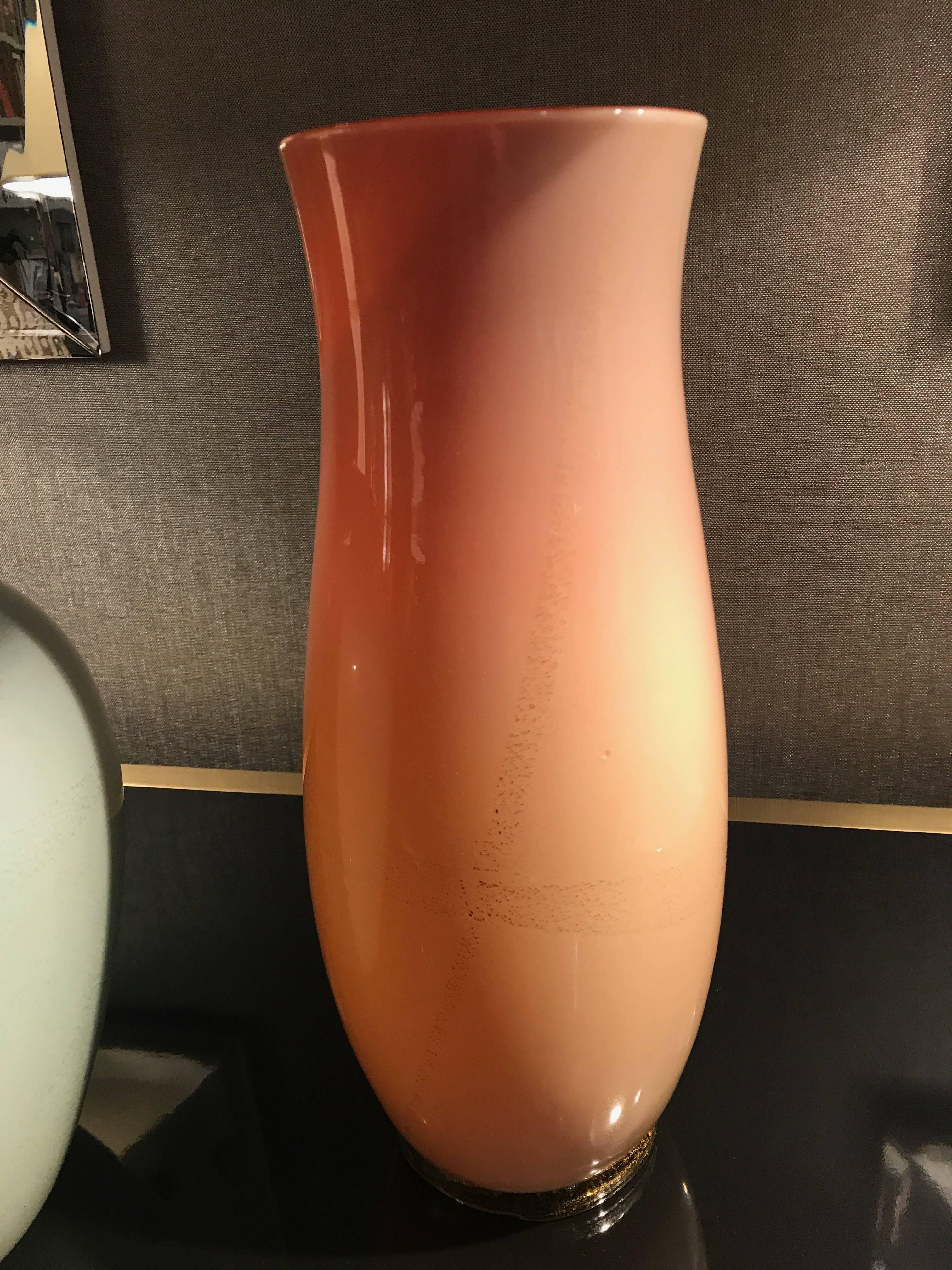 Italian Vase by Tomaso Buzzi for Venini, Italy 1930's For Sale