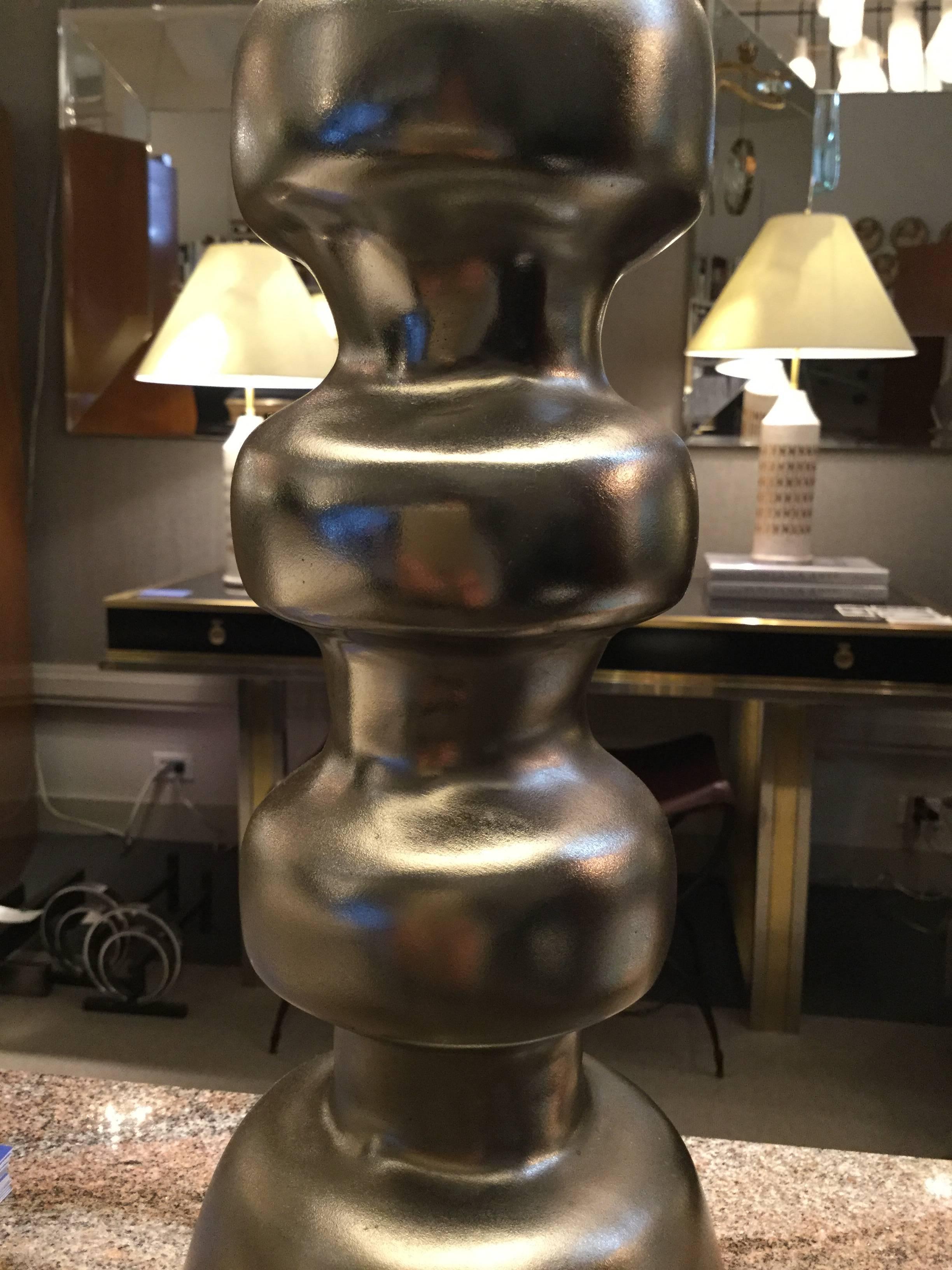 French Pair of Table Lamps by Laurent Chauvat, France, 2016 For Sale