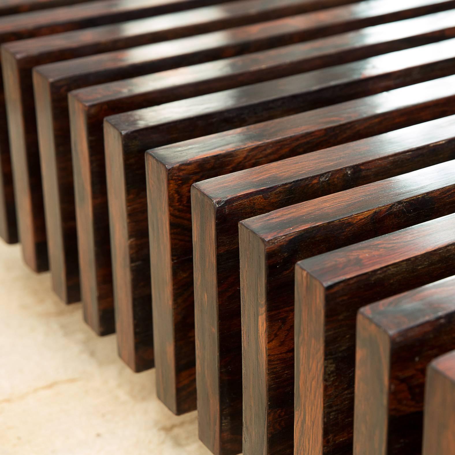 Mid-Century Modern Minimalist Extra-Large Coffee Table For Sale