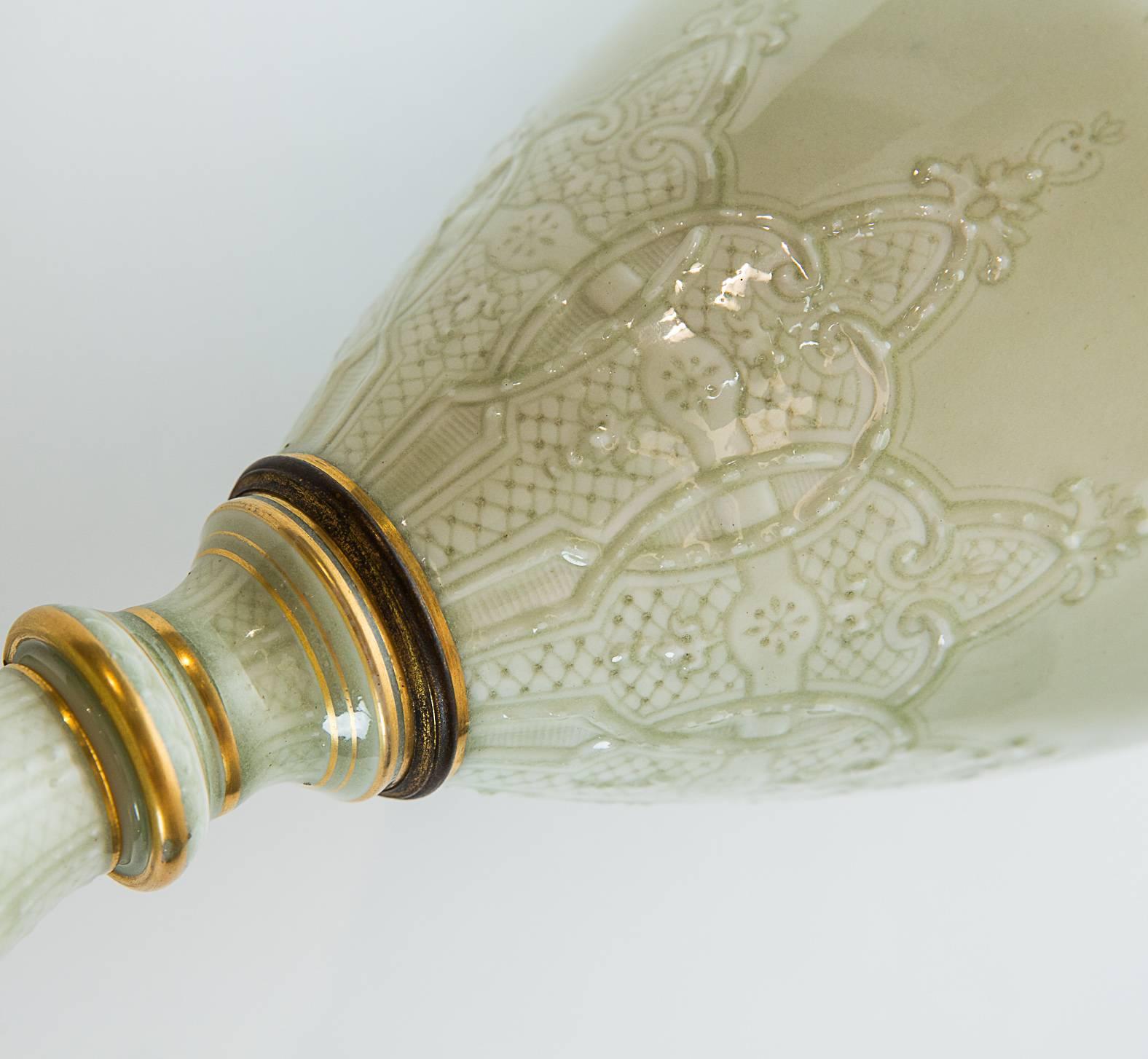 19th Century Carrier Belleuse and Sevres Porcelain Vase