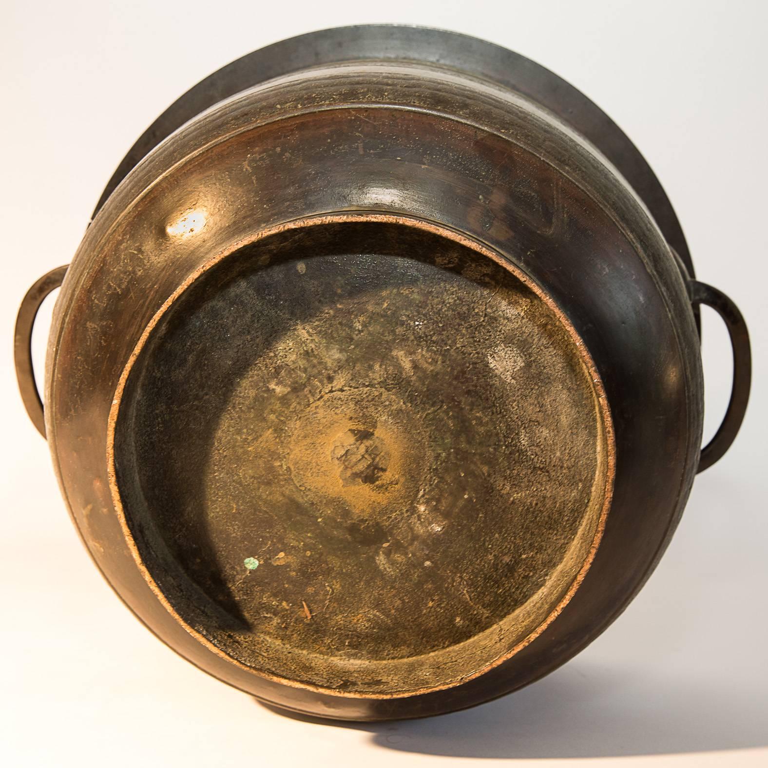 18th Century and Earlier Huge Chinese Ming Bronze Censer