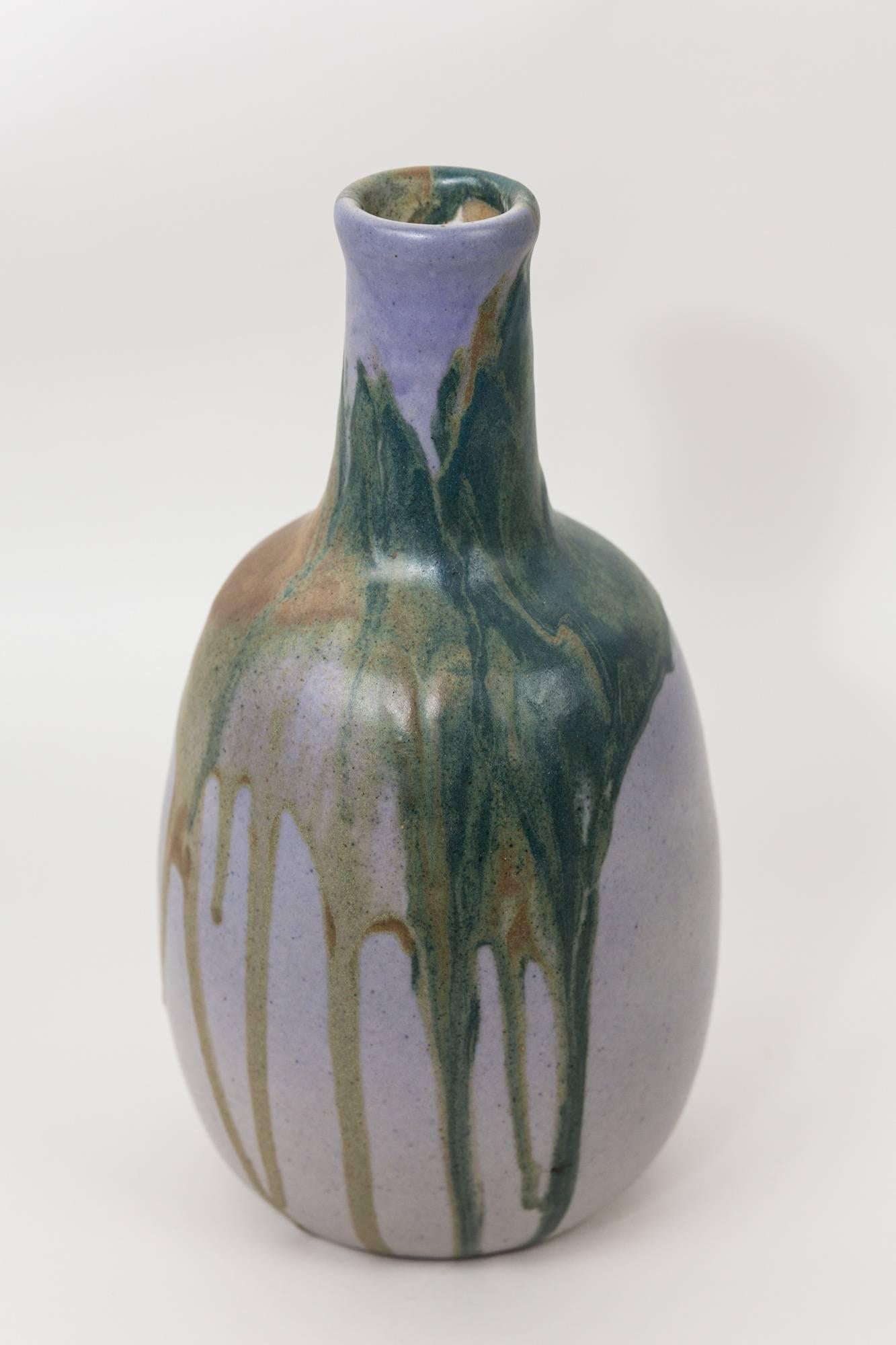 Ceramic Vase by Leon Pointu In Excellent Condition For Sale In Paris, FR