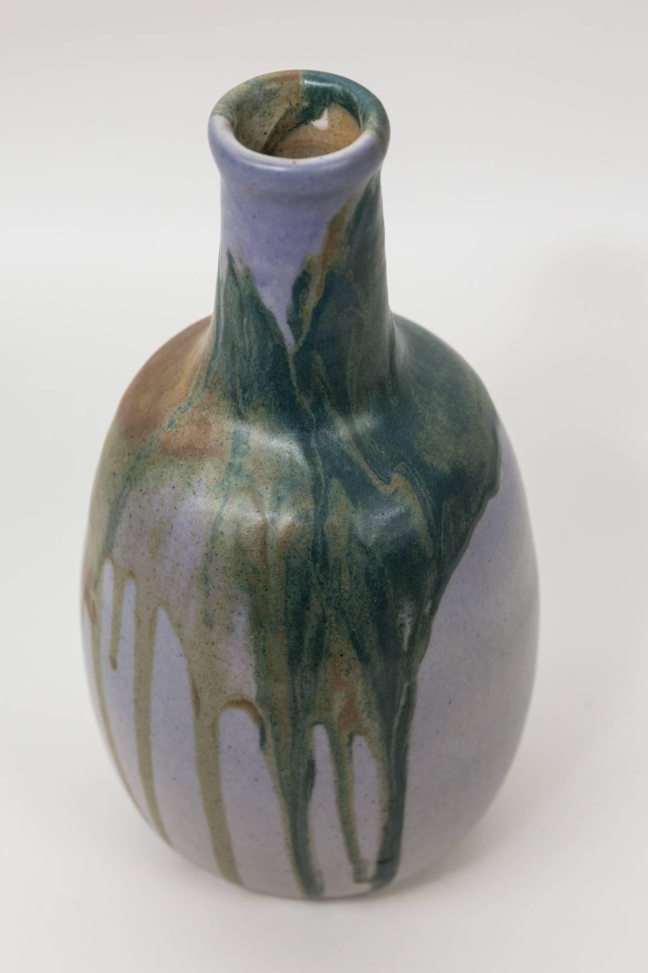 Ceramic Vase by Leon Pointu For Sale 1