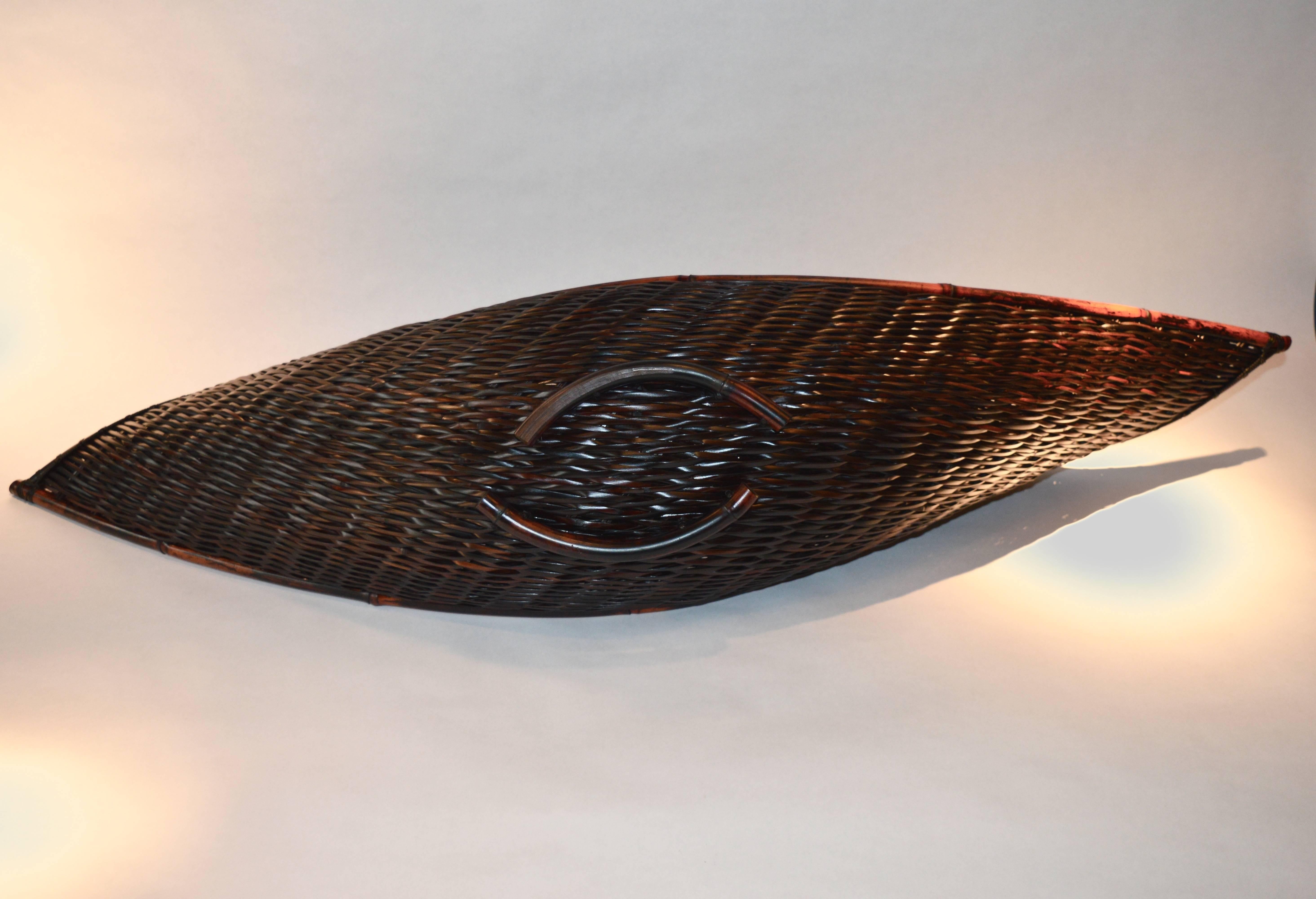 Late 20th Century 20th Century Bamboo Sculpture by Honma Hideaki For Sale