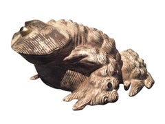 20th Century Wooden Frog