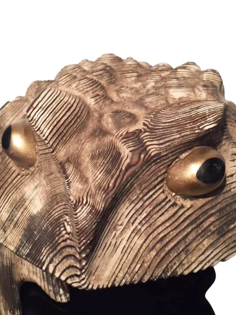 20th Century Wooden Frog For Sale 4