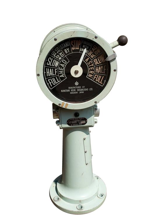 Mid-Century Double-Sided Ship's Telegraph from Japanese Merchant Ship ...