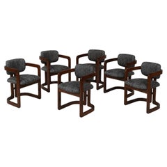 Set of Six Mid-Century Modern Danish Teak Dining Room Chairs