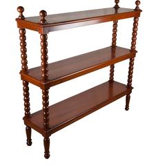 Early 1900's Mahogany Étagère or Bookcase, Colonial British