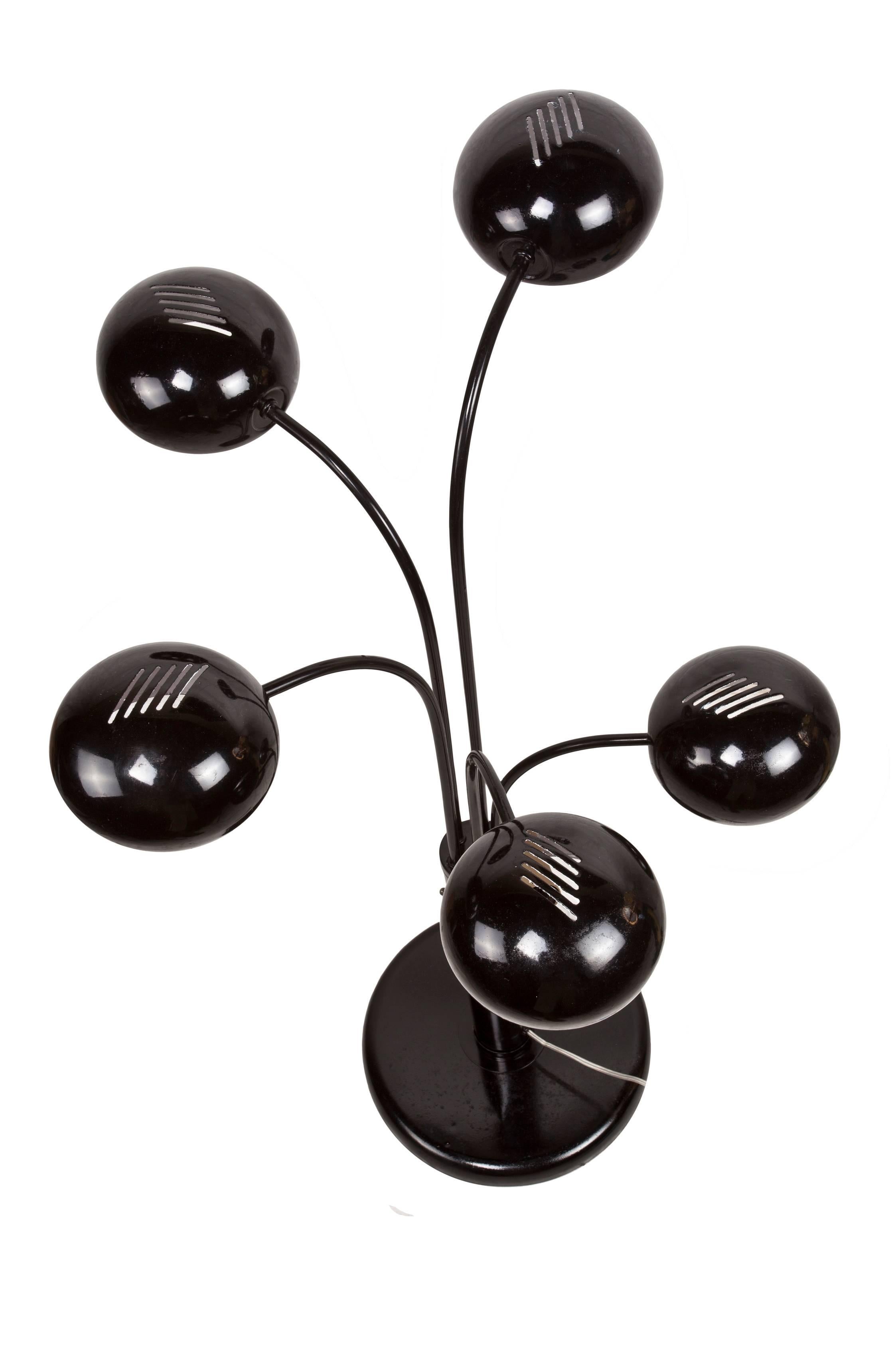 multi arm table lamp