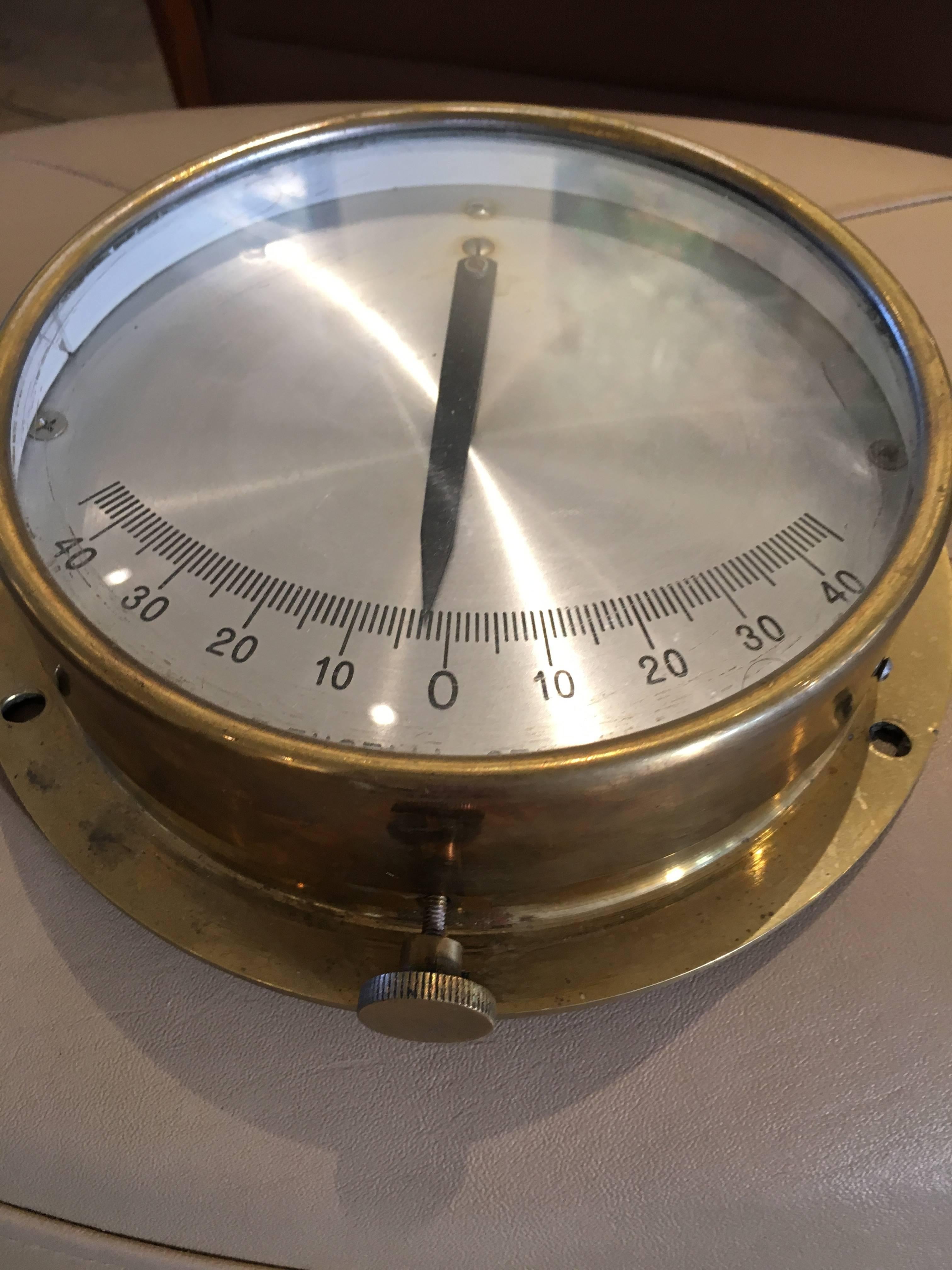 brass clinometer