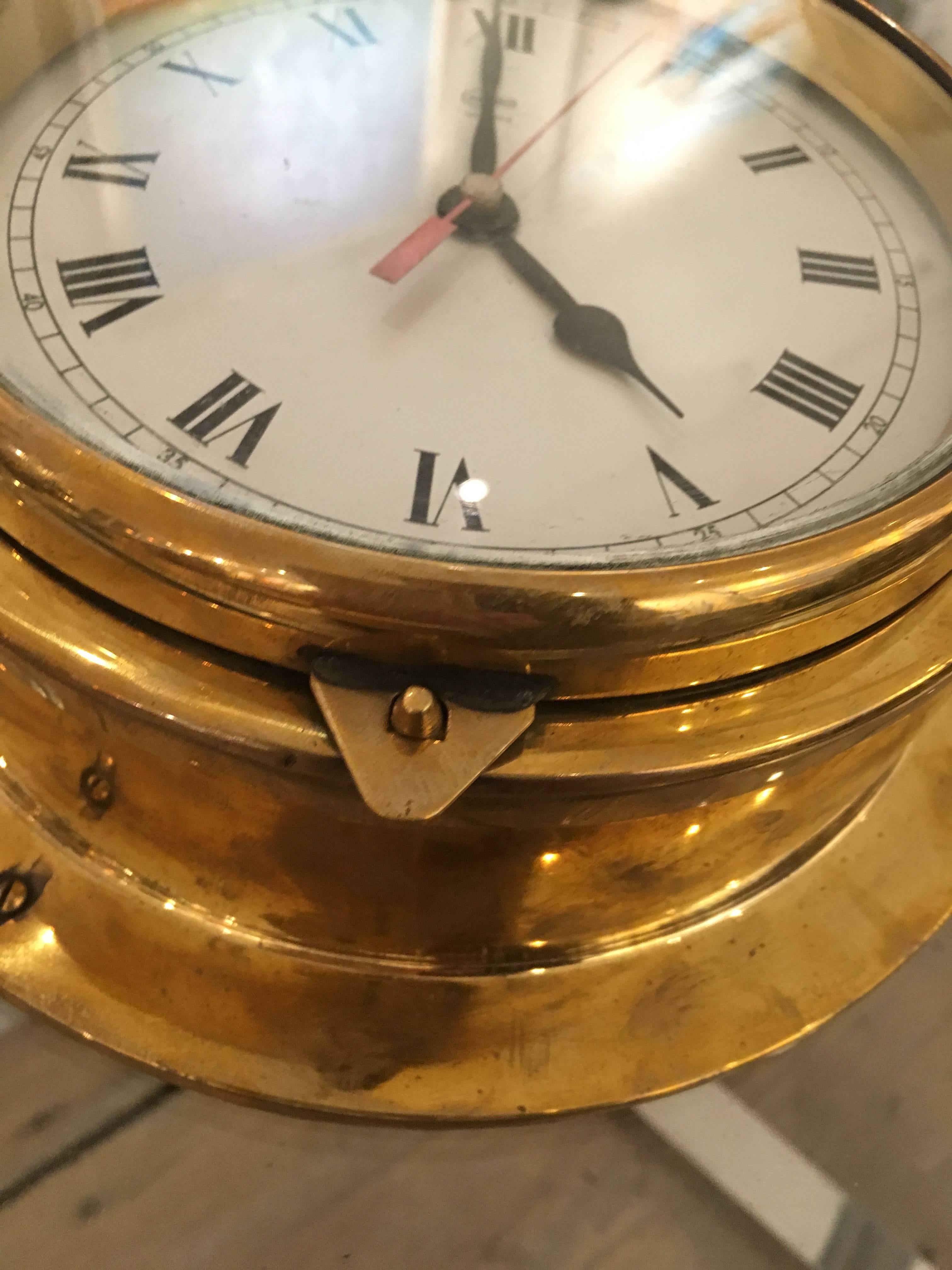 antique brass wall clocks