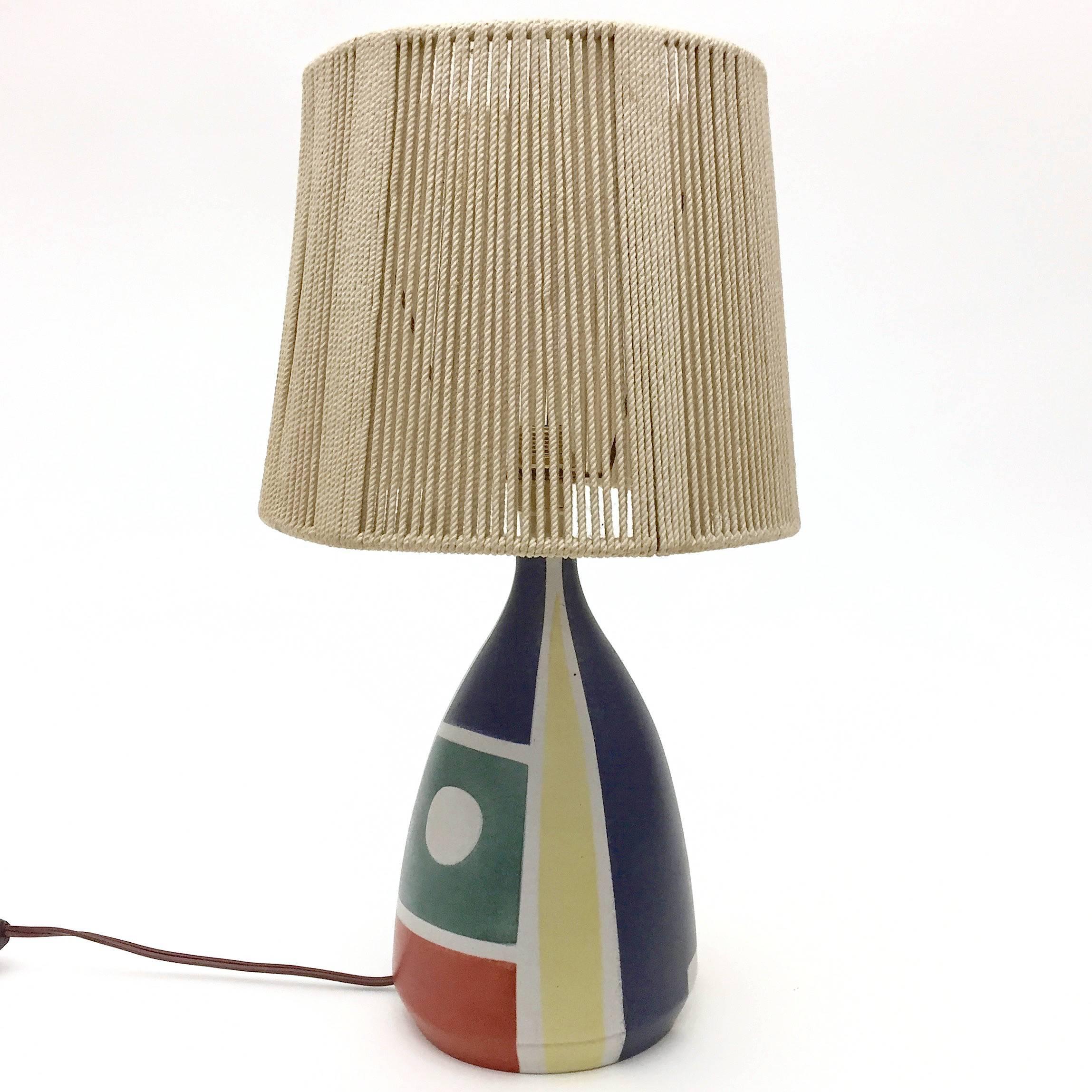 Ceramic Table Lamp In Excellent Condition In Saint Ouen, FR