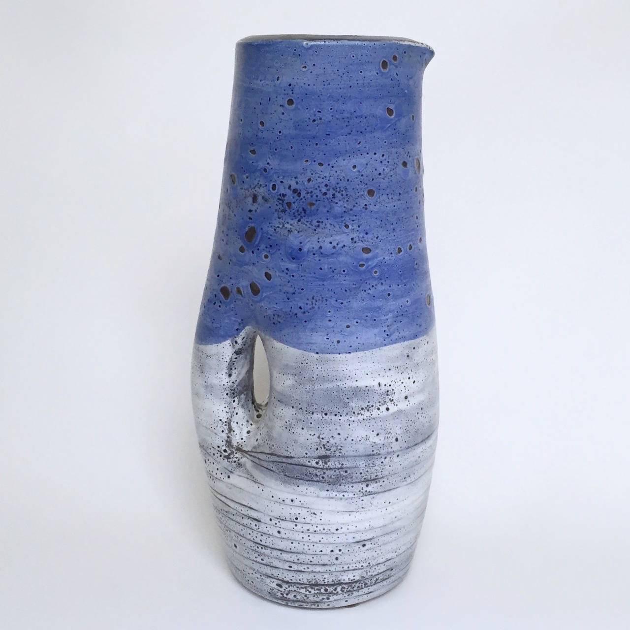 Mid-Century Modern Set of Ceramic Vases by Mado Jolain