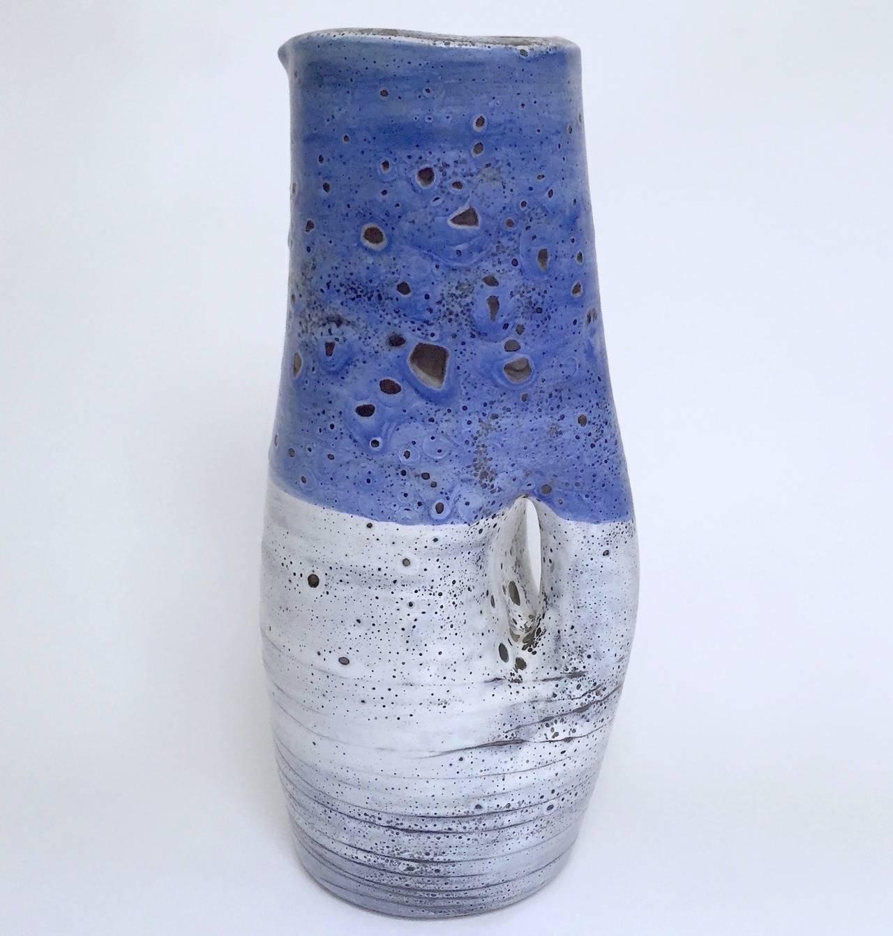 French Set of Ceramic Vases by Mado Jolain