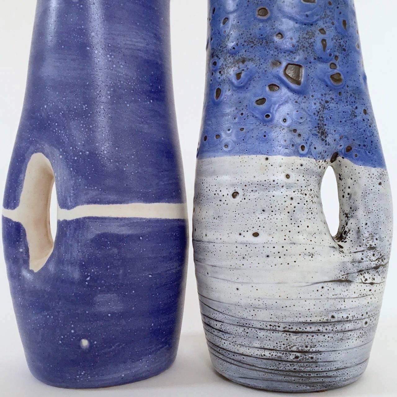 Mid-20th Century Set of Ceramic Vases by Mado Jolain