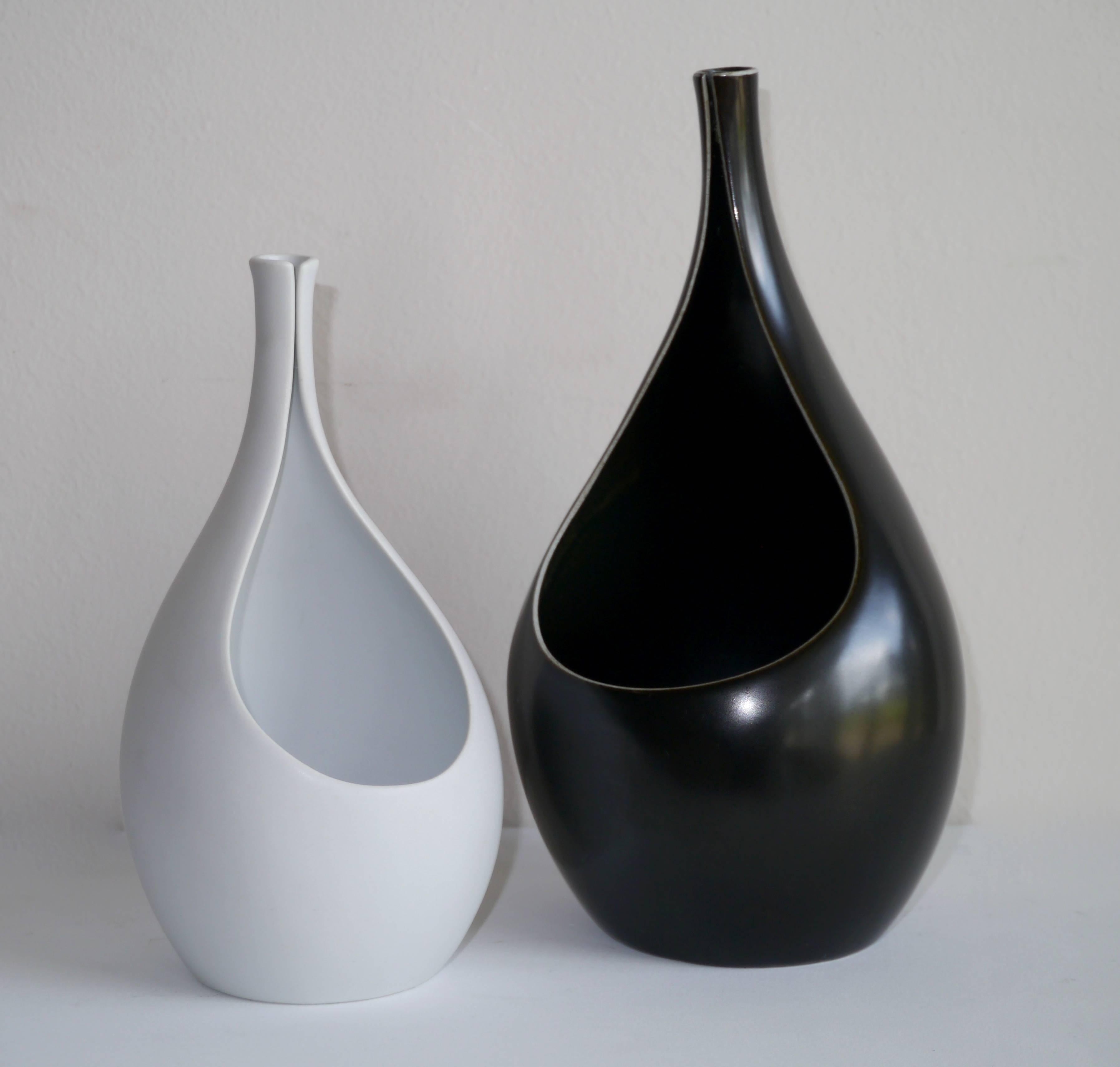 Earthenware Stig Lindberg - Set of Pungo Vases - Gustavsberg, 1953 For Sale