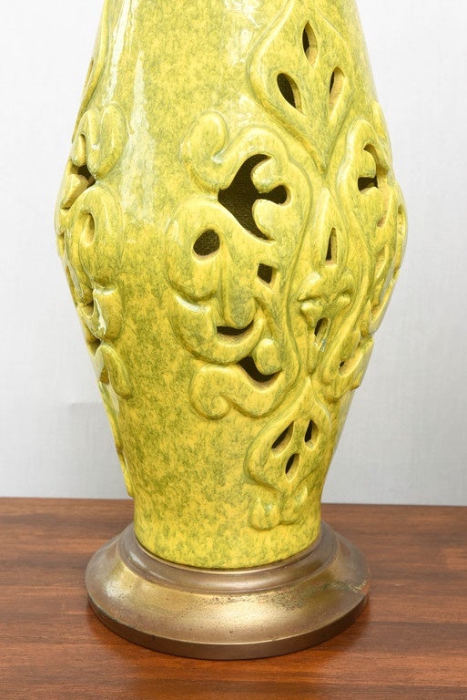 vintage ceramic lamps 1960s
